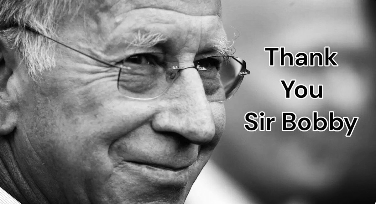StretfordPost's tweet photo. This one hurt, RIP Sir Bobby Charlton, an inspiration, a leader, a leaven in the history of our beloved club. It's difficult to find words that haven't already been spoken, but today we mourn the loss of a legend. A Survivor of the 1958 Munich Air disaster to rise again and put in an inspiring performances in the European Cup final of 1968 and the World Cup final in 1966 will forever be etched in our hearts. The impact you made on our club is immeasurable, and your legacy will continue to shine brightly. Rest in peace, Sir Bobby Charlton. This is a truly heartbreaking day for our club.