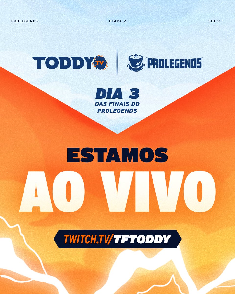 TFToddy_'s tweet image. STREAM ON!!!  

ProLegends - Semifinal - WatchParty Oficial  
Campeonato Brasileiro que dá 3 vagas para o Mundial!    

#TFTnaToddyTV #ProLegends 

twitch.tv/TFToddy