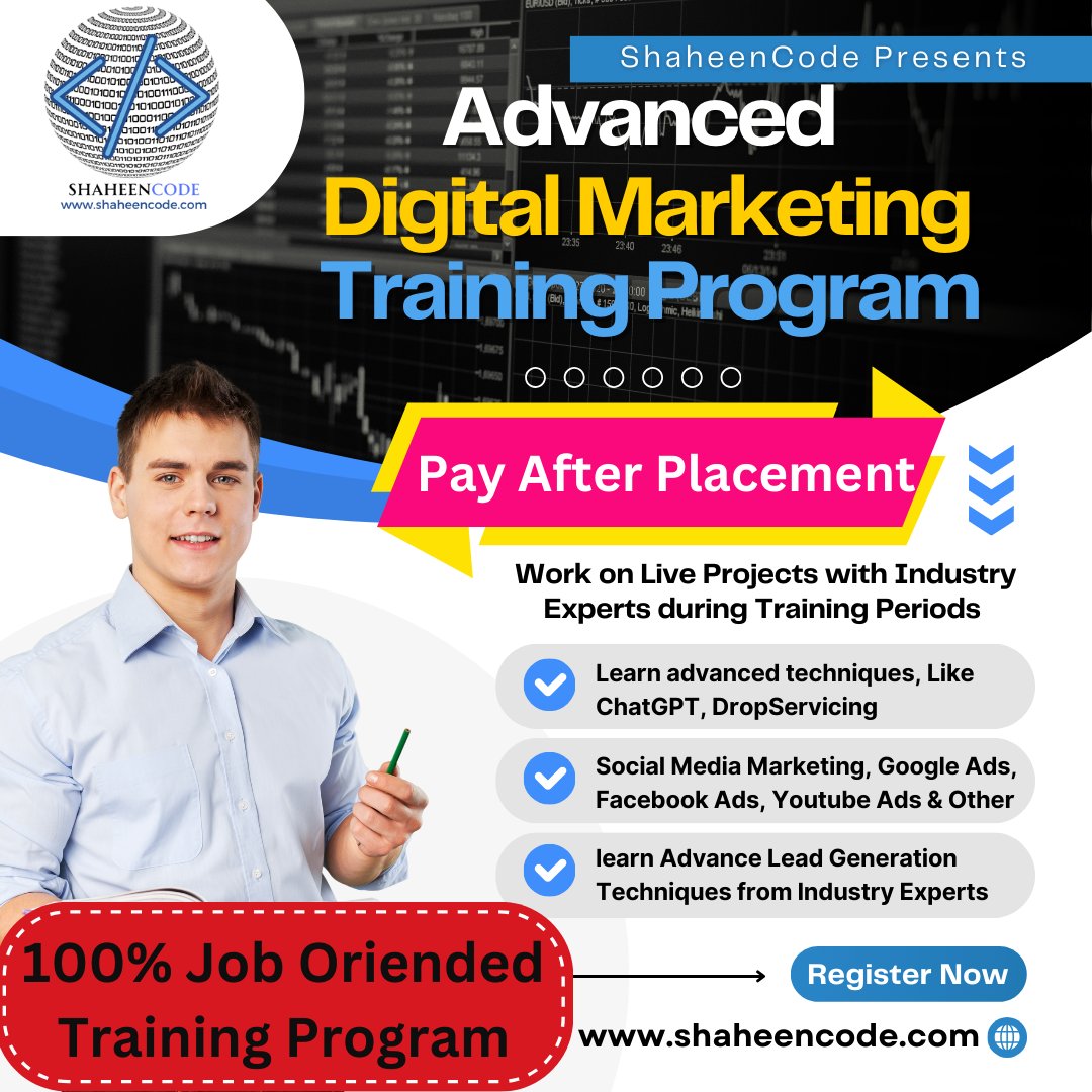 shaheencode's tweet image. Registration Link
shaheencode.com/registration
#DigitalMarketing #digitalmarketingagency #Leo2 #BusinessGrowth