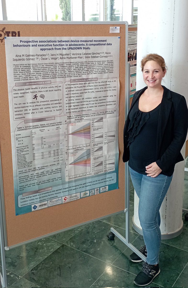 Presentación de los resultados del Up&amp;Down Study sobre Actividad Física, Sedentarismo y Función Ejecutiva en población adolescente, por parte de la Dra. <a href="/AinaPanades/">Aina M Galmés-Panadés</a> en el VIII simposium <a href="/RedExernet/">Red_Exernet</a>

<a href="/gicafeUIB/">Grup d'Investigació en Ciències de l'AF i l'Esport</a> <a href="/IRIEinstitut/">IRIEinstitut</a> <a href="/EducacioUIB/">Facultat d'Educació de la UIB</a>