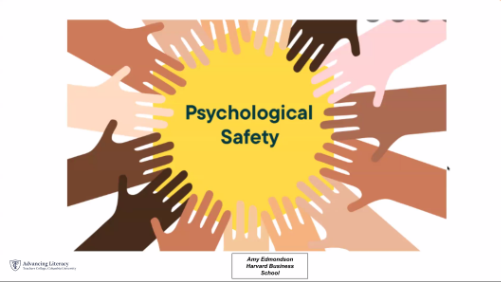 Text-based conversations start with psychological safety, whether in a partnership, small group, or whole class setting. Not just between teacher-student, but student-student. Thank you, <a href="/brooke_geller/">Brooke Geller</a>! 🩶 #saturdayreunion