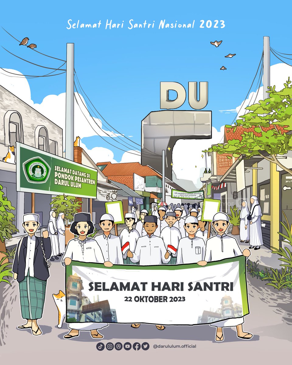 [SPESIAL] Selamat Hari Santri Nasional 2023✨

instagram.com/p/CyqhQMYxO_Q/…