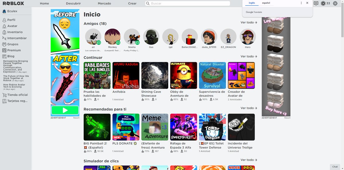 DarklexTweet's tweet image. #RobloxUp Ya regresó mientras ya progresé xd