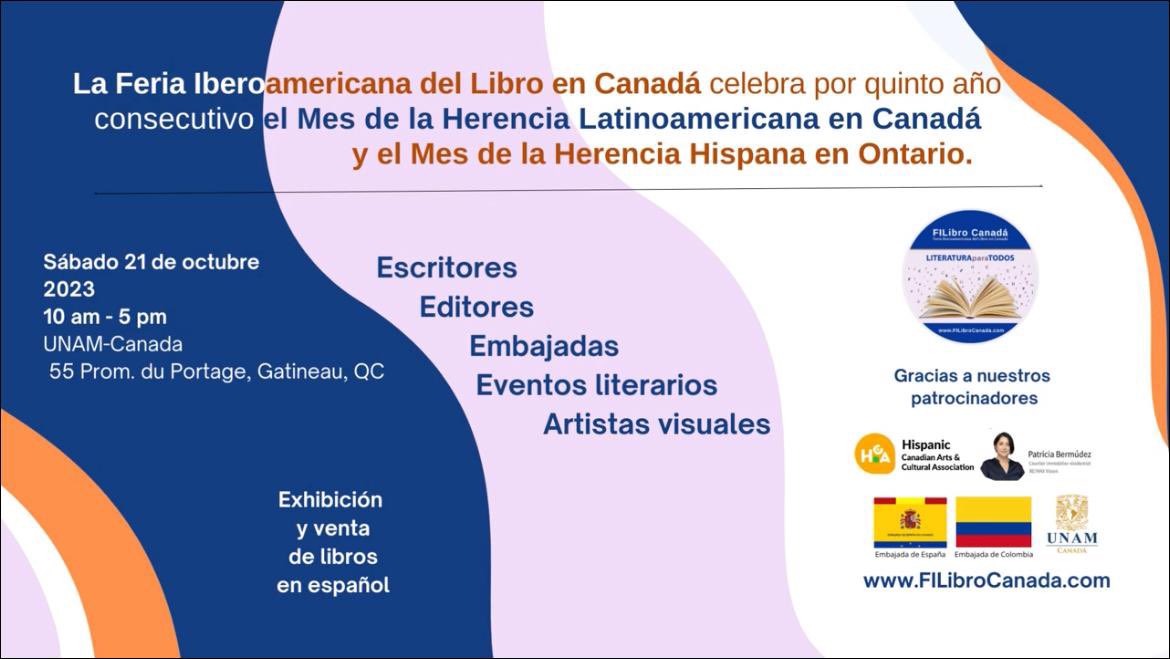 ColEmbCanada's tweet photo. ¡Celebramos la inauguración de la #FILibro 🇨🇴 2023 liderada por mujeres colombianas! 🎉📚🎨🇨🇦 Como @ColEmbCanada, estamos orgullosos de apoyar la literatura, el arte y la cultura #LATAM. ¡Gracias @BardishKW por su generoso apoyo! 🙌🏽 #HerenciaLatinoamericana https://t.co/b1lxUXrSu8