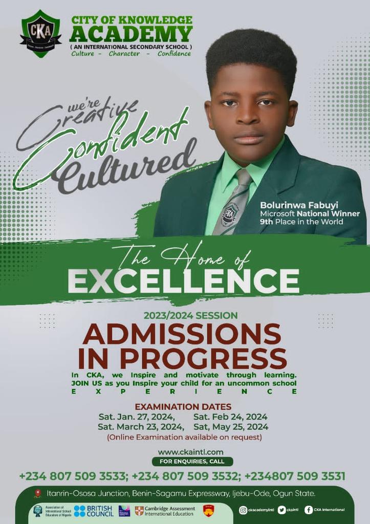 City of Knowledge Academy tweet media