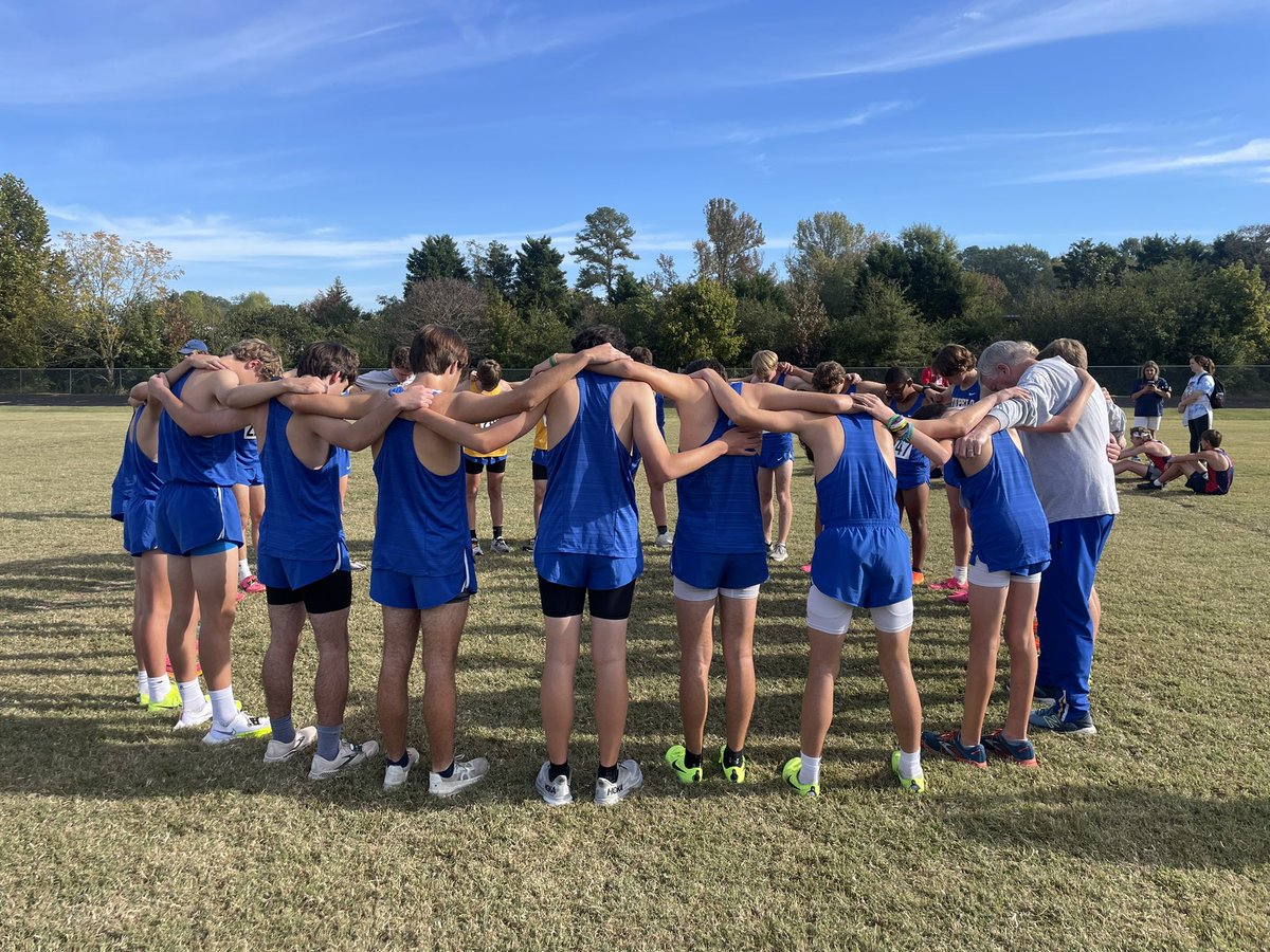 Final regular season meet at French Camp for <a href="/XCTupelo/">TupeloXC</a> today. #floodwarning