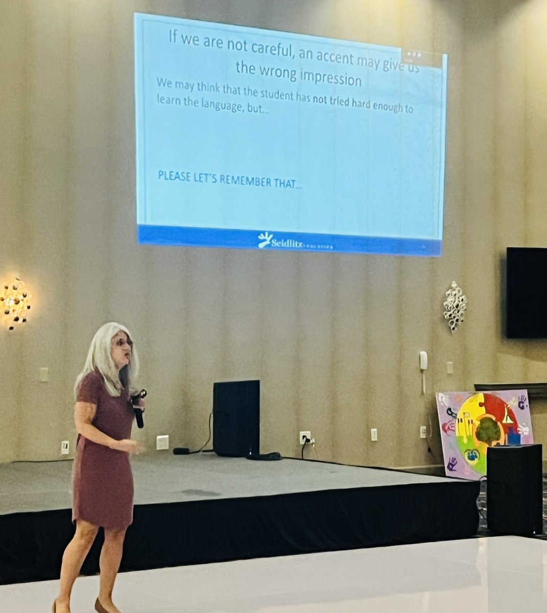 s_puga's tweet image. ¡Gracias Dr. Mónica Lara @Seidlitz_Ed for sharing your story with us this morning @TA4BE #TABE2023 Conference!  #EyeTheAdvantages #LanguageLearningOpportunities