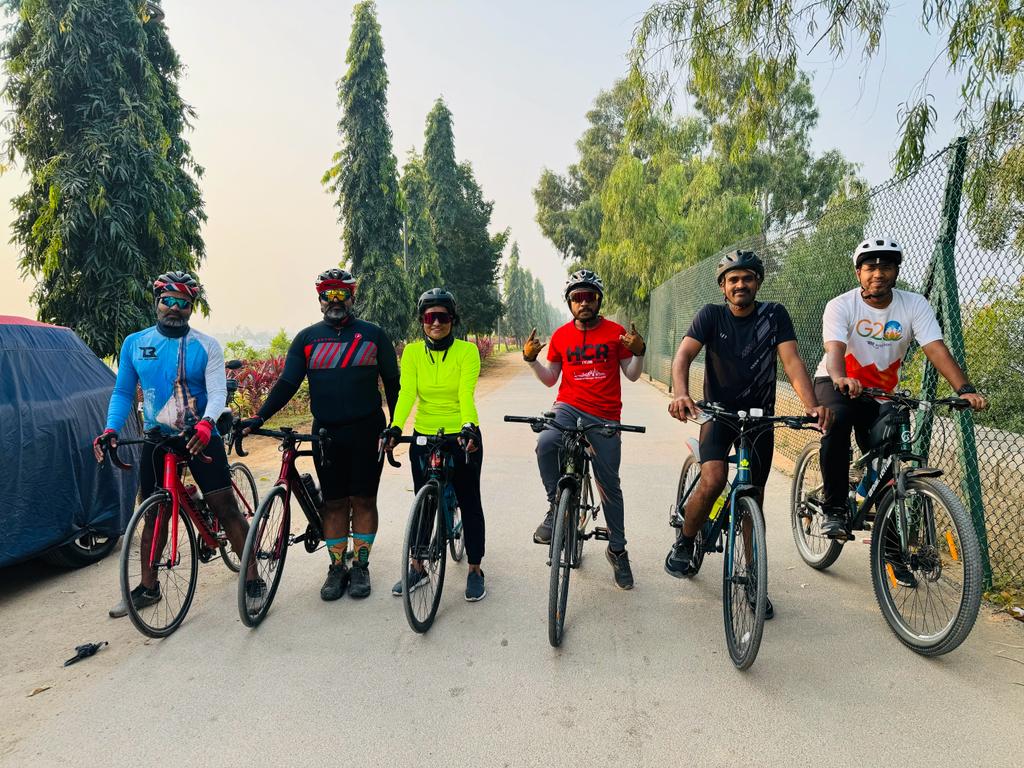 happy_hyderabad's tweet photo. #happyhyderabadCyclist #Happyhyderabad
#Cyclist #Cycling
#HyderabadCyclingRevolution
Thanks Ullas for organising ride
Gandipet park
HCR supports #IVoteForSure #SVEEP
#hyderabad #ivote4sure #sveep #cyclingtovote #PedalToVote #walktovote #CEOTelangana https://t.co/1AA70yX8Yv