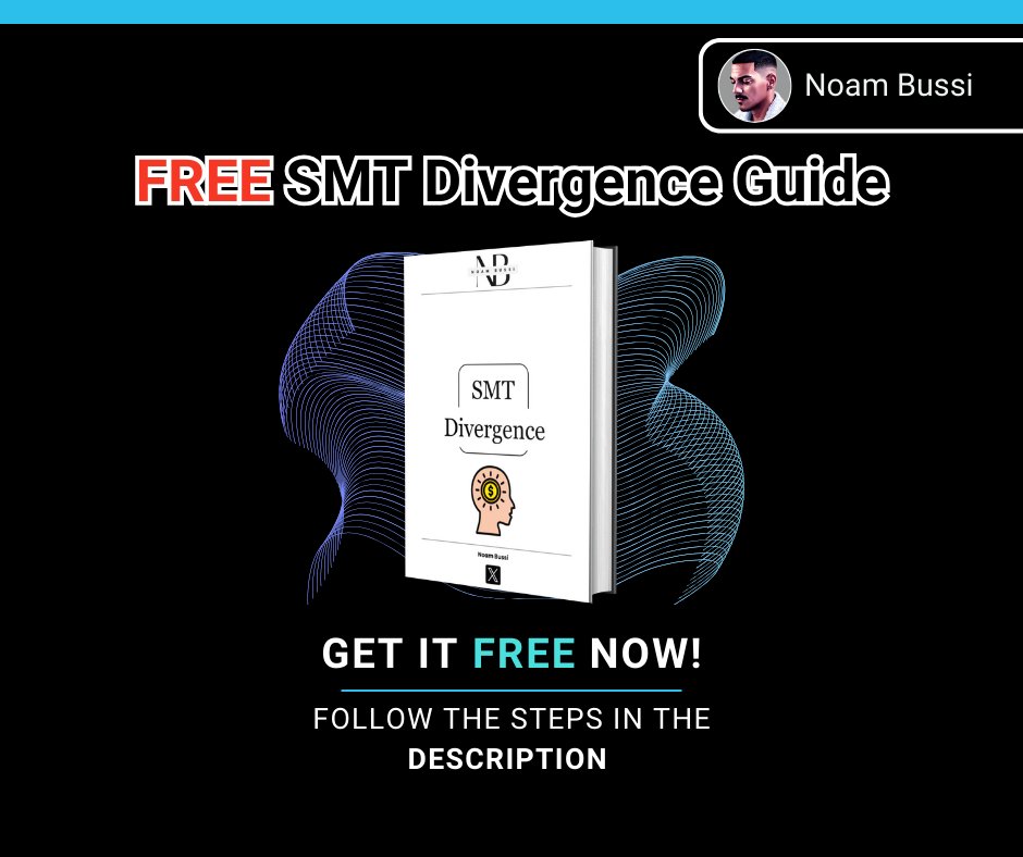 Get your FREE SMT Divergence Guide‼️

Follow the steps:
-Follow 👥
-Like 🩷
-Repost ♻️
-Comment “Done” or send me DM📁