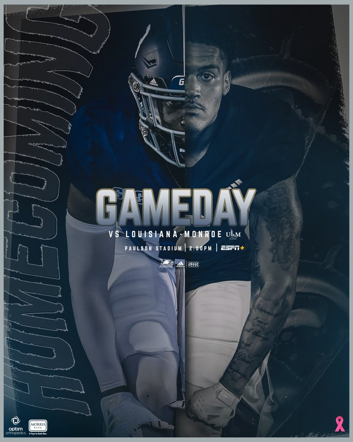 Join @TheBigGuyWJCL, @anthony_beck4 & @whitneyhaworth for the @CutwaterSpirits Tailgate Show! Gameday bit.ly/3sLwsNF 📻@Eagle94_9 & Affiliates bit.ly/3P5fcue 📱@varsity app bit.ly/3StnnBa 💻gseagles.com/watch #GATA @Learfield @morrisbankga