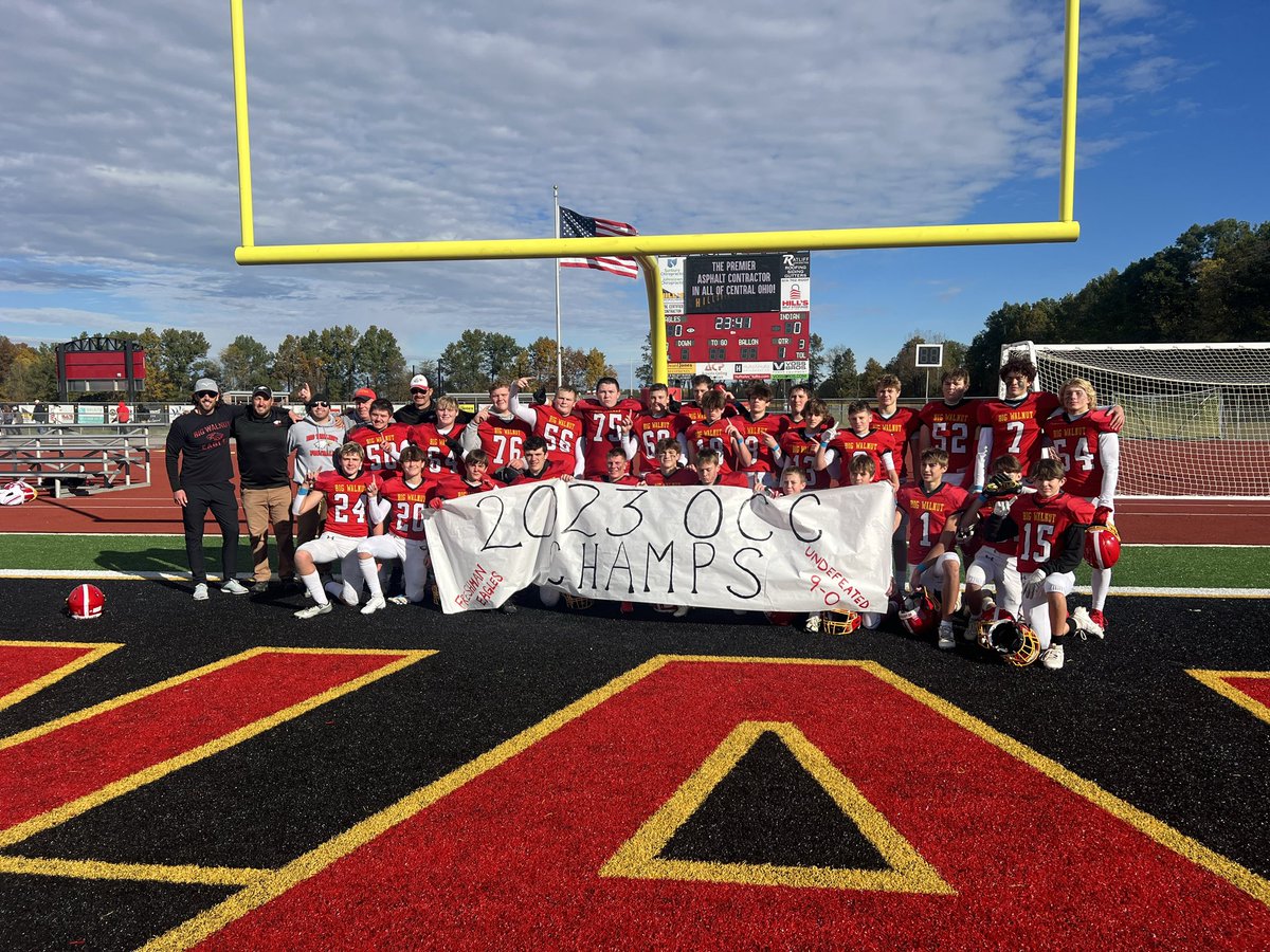Congrats to the Big Walnut 9th grade football team on their 10-0 undefeated seaaon with a 36-0 win over Canal Winchester.  

<a href="/BWLSD/">Big Walnut Local Schools</a> <a href="/McLane_Ryan/">𝙍𝙮𝙖𝙣 𝙈𝙘𝙇𝙖𝙣𝙚 ☘️</a> <a href="/BigWalnutEagles/">Big Walnut Athletics</a>