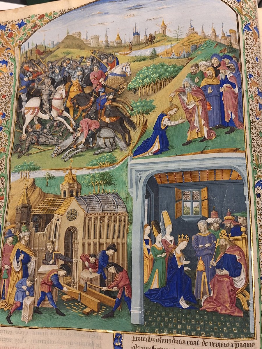 Plus de 700 enluminures dans la spectaculaire Mer des Histoires <a href="/laBnF/">La Bibliothèque nationale de France</a> du chancelier Guillaume Jouvenel des Ursins. A voir très bientôt au <a href="/museecluny/">Musée de Cluny</a> !