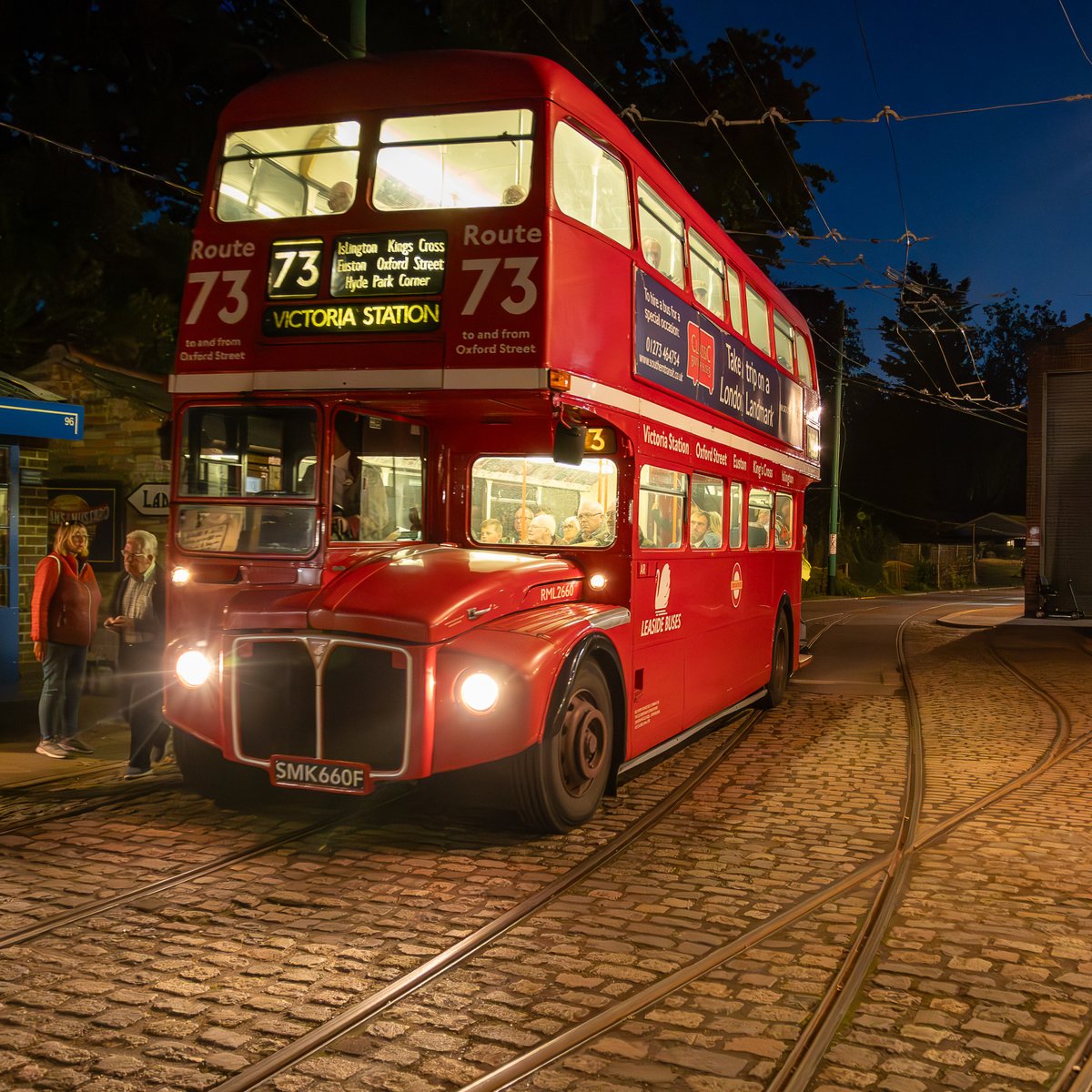 Extended Routemaster RML 2660 during the Trolleybus weekend on 23rd September 2023 #eatm #Trolleybus #EastAnglianTransportMuseum #LondonTransportA