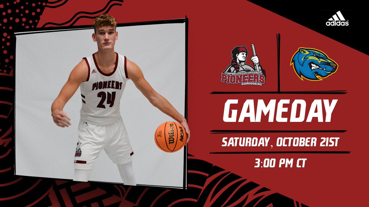 It’s Junior Varsity Gameday #3️⃣

🏟️: <a href="/BresciaMBB/">Brescia Men’s Basketball</a> 
🗓️: October 21st, 2023
⏰: 3:00 PM CT 
🆚:  Brescia University (JV) 
🖥️: Campbellsville University - Harrodsburg Men’s Basketball Facebook 

*For Clarification this Game will count as an Exhibition for JV*

#GoPioneers🪜