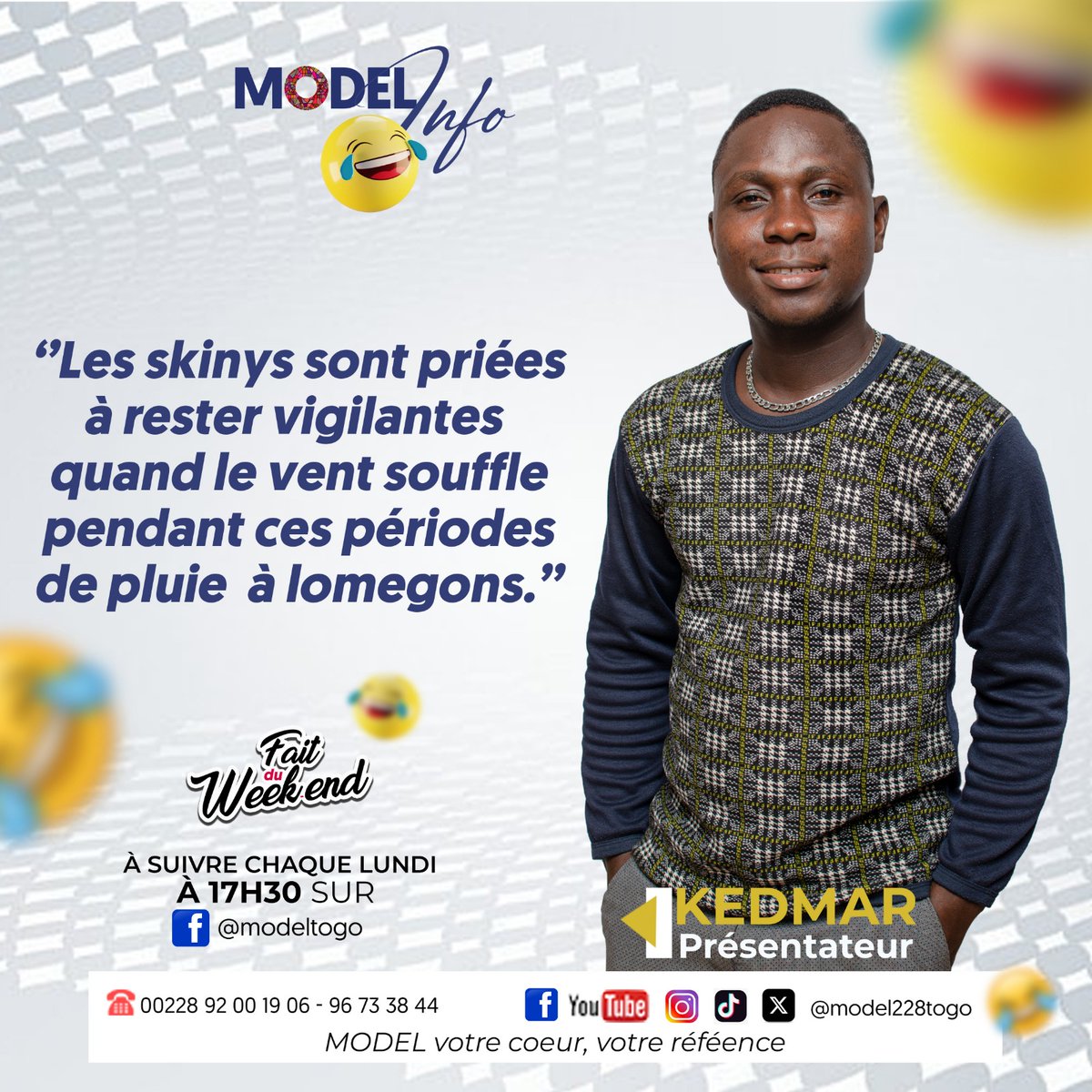 ModelTogo's tweet photo. Model info 😂 😂 

Bon week-end à tous et à tous 
#model #modelinfo #faitduweekend #TgTwittos https://t.co/yE7wPy54aj