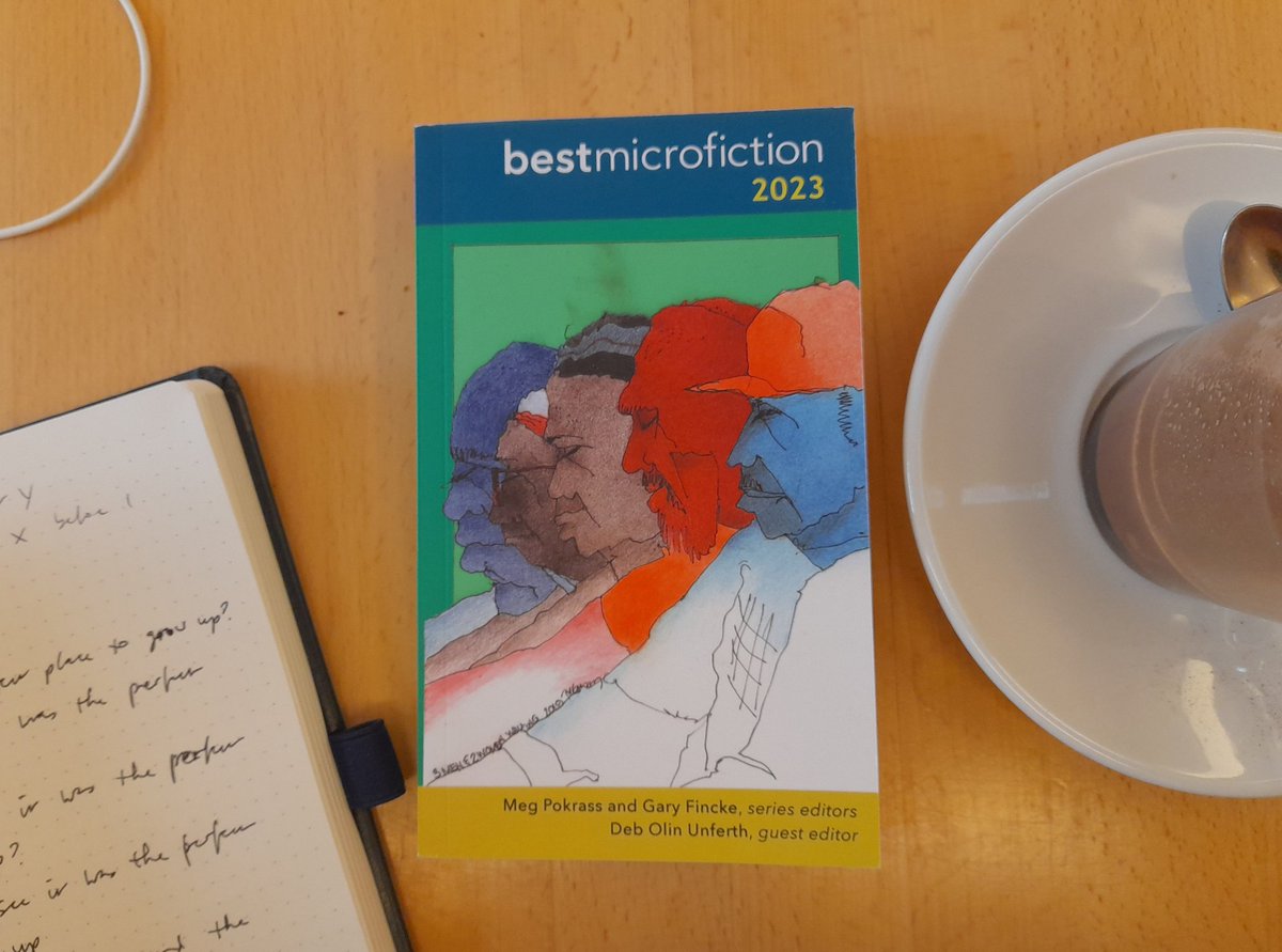 Delighted that my copy of Best Microfiction (<a href="/bestmicrofic/">…</a>) has arrived! Really looking forward to reading all this great writing!