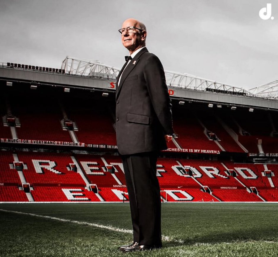 badassw23's tweet photo. Sir Bobby Charlton was Mr Manchester United. He epitomised everything about the club

He will live on forever ❤️ https://t.co/stHKMteOyt