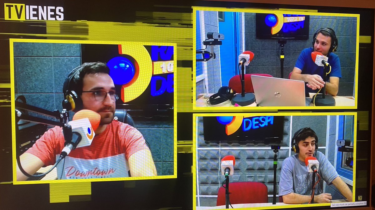 Que majos son los chicos de <a href="/TVienes_/">TVienes CAT</a> que si no lo sabéis cada viernes hacen su programa de #radio 

Como gran defensor de los creadores de contenido, ellos y muchos mas merecen un público. Si quieres estar informado del mundo de la #television ya sabes! su medio es tvienes .com