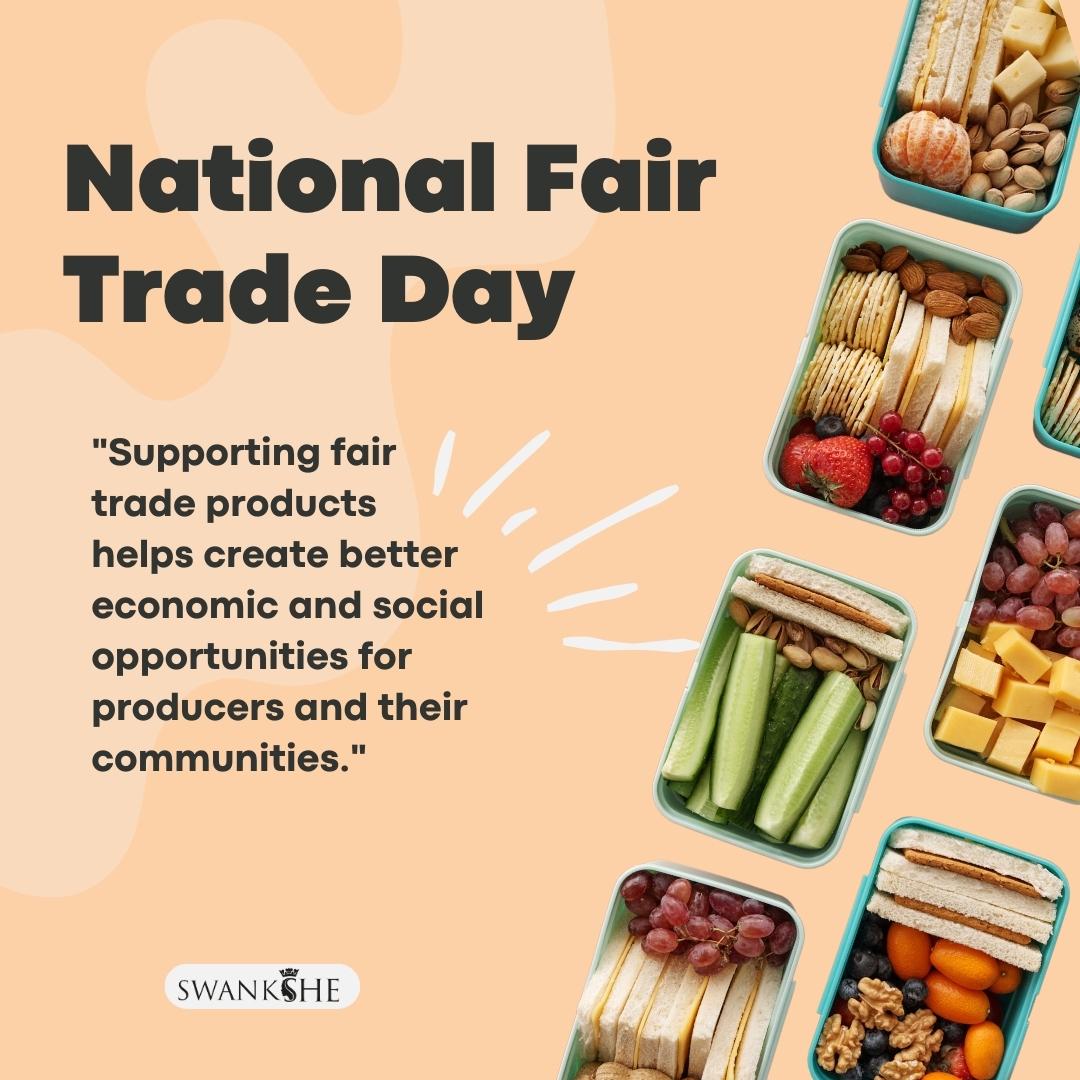 Celebrating #NationalFairTradeDay by supporting products that make a positive impact on communities around the world. 💙🌍 #FairTrade
#EthicalChoices #FairTradeProducts #EthicalShopping #FairTradeMonth #ConsciousConsumer #SustainableTrade #newpost #TwitterX