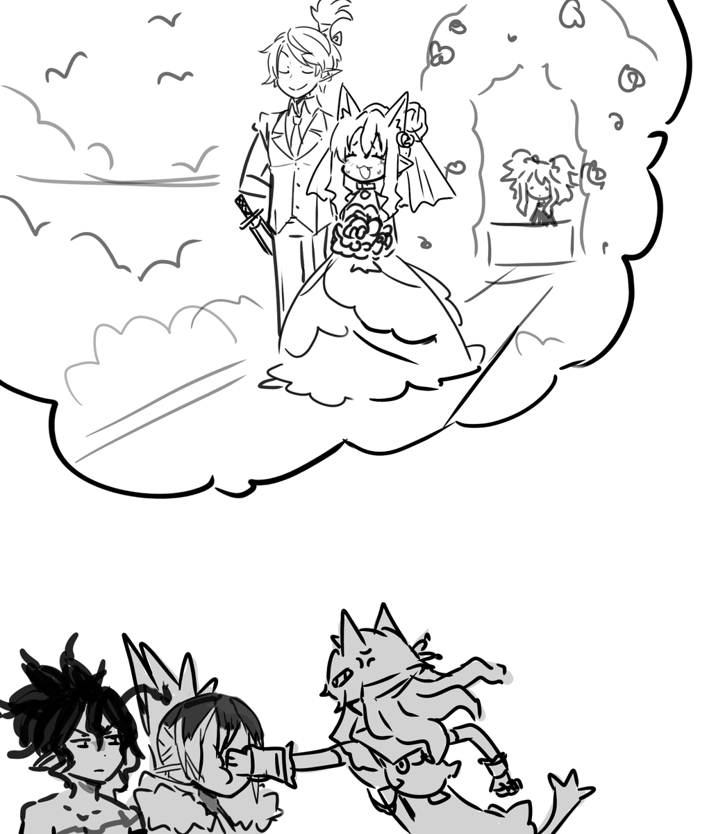 day 9 / bride or groom
#disgaeatober2023 #ディスガイア7 