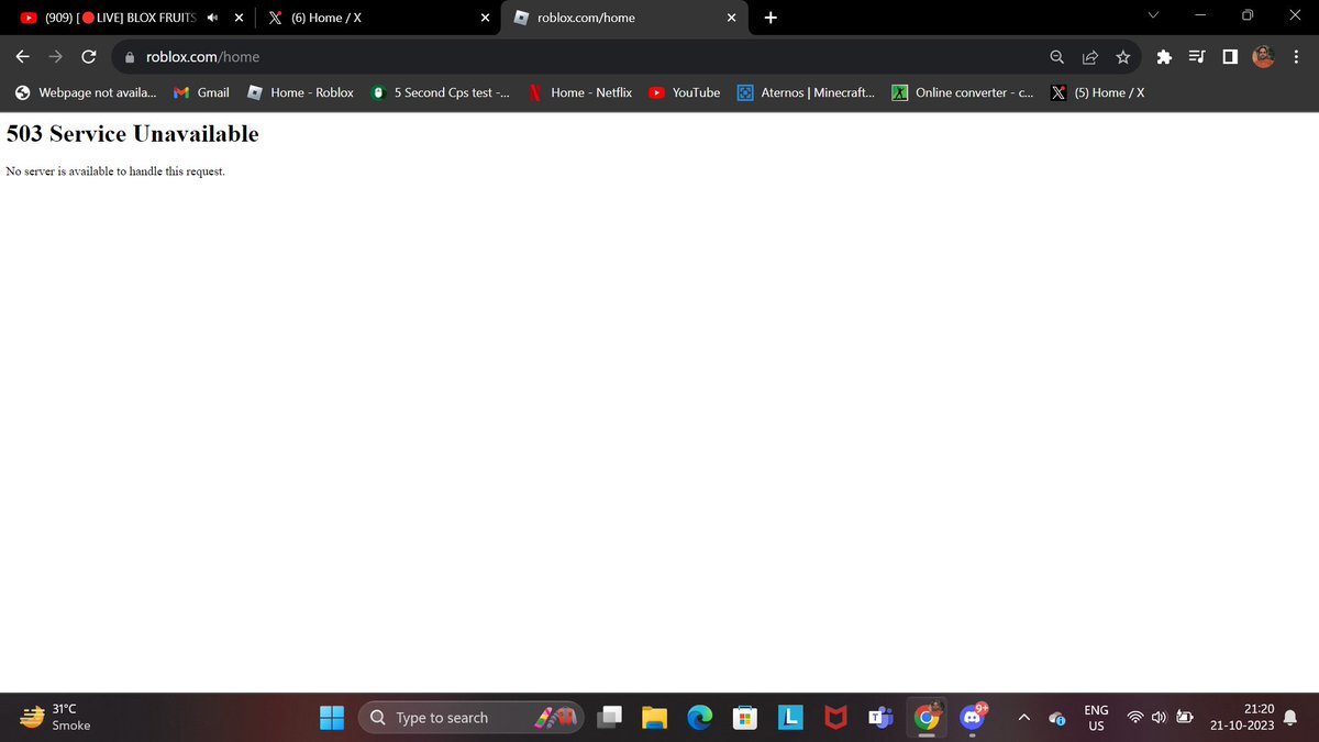 daya34014355's tweet photo. ROBLOX IS DOWN FOR THE 2ND TIME FOR BLOX FRUITS SERVERS.

hopefully they dont delay it again https://t.co/26C4ynh78O