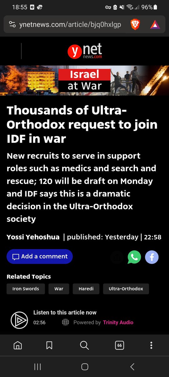 YoelTIsrael's tweet photo. I have always said... Haredim will enlist when it is not forced upon them. Over 3000 (!) enlist overnight. The Jewish people have never been more united. https://t.co/hfDhAon6Ol