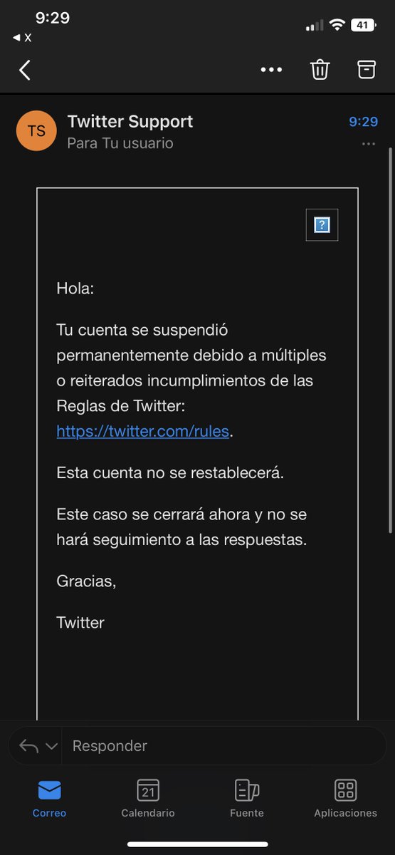 Y nuevamente Twitter hizo de las suyas, bloqueando mi cuenta permanentemente solo porque el hdp de Outlook Authenticator me arrojaba los códigos mal. 

Se cargaron mi trabajo y mis colaboraciones, es totalmente injusto. 

Me ayudarían dándole RT para recuperar algo de gente. 🥺