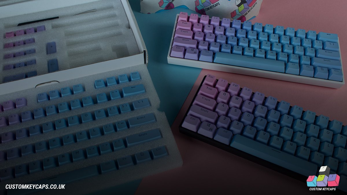 customkeycaps's tweet photo. Bubblegum PBT Keycaps :D
#keycaps #customkeycaps #setup #CK #pc #gaming https://t.co/0K33r0wRUq