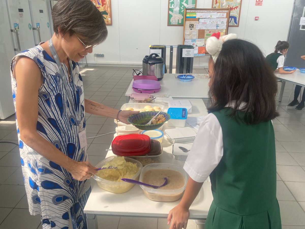 Our Year 5 students celebrated their unique personal identities through food from their cultures. 10 students and 9 diverse dishes - from Indonesian fritters to Belgian waffles and to local Gabonese staples. So much to learn always. @ibpyp #relatedconcepts #PYPconcepts