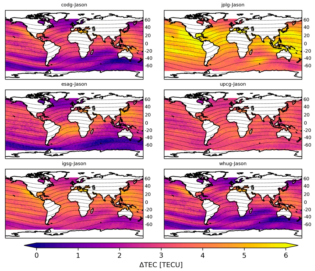 nykiel_grzegorz's tweet photo. New paper! Based on 16 years of data, we validated global ionospheric maps from #IGSorg using observations from Jason altimetry satellites. https://t.co/1EJ8yGLbn1 https://t.co/B192Z3lz4Y