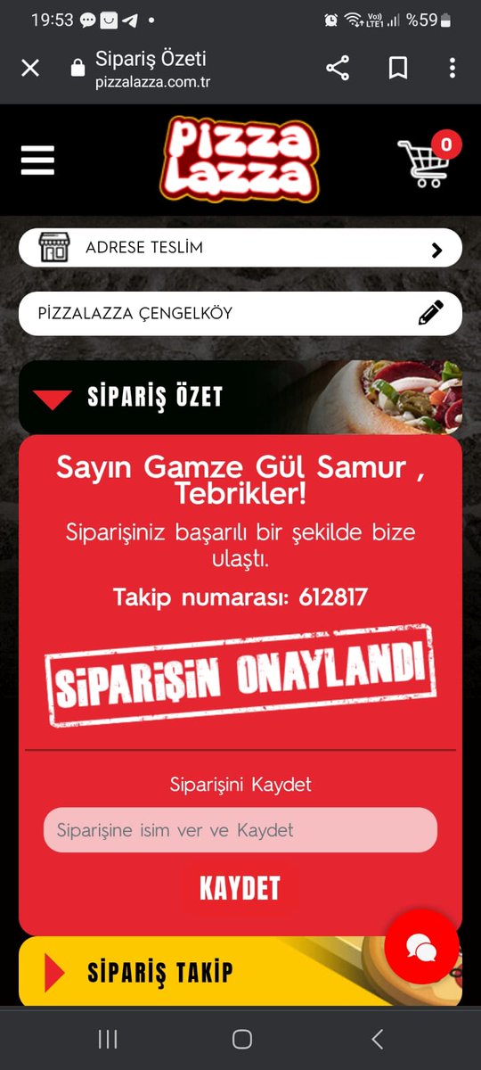 UgurSamur's tweet photo. @PizzaLazzaTR https://t.co/HF3YQqJR2M