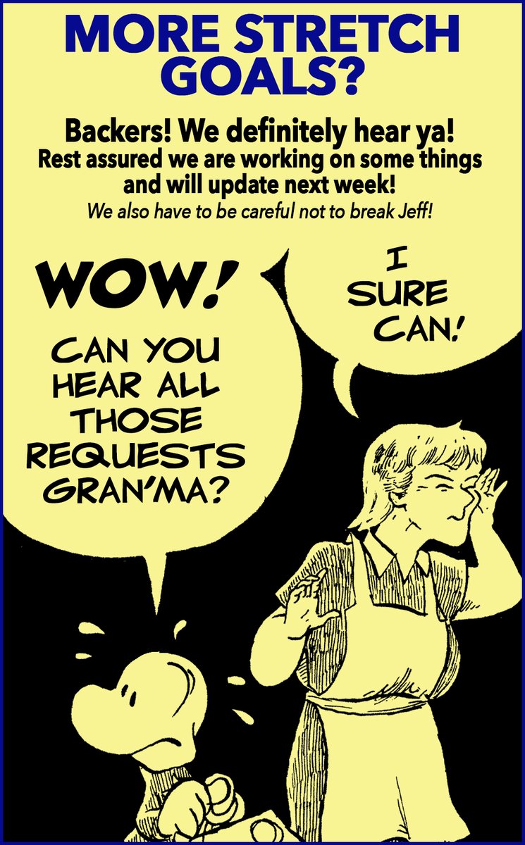 RandomJeffSmith's tweet image. Thank you backers for supporting our campaign! Additional stretch goals will be announced soon!
You can check out the campaign here:
kickstarter.com/projects/carto…
#comics #books #graphicnovels #bonecomics #jeffsmith #cartoonbooks #TUKI #RASL #THORN
@jeffsmithsbone @cartoonbooksinc