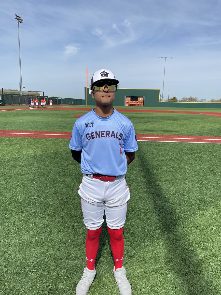 F: Texas Generals National 2, Tyler Spartans 2027 Lewis 1
PoG: @landongen4 2-3, Walk-Off RBI 1B
Pitcher: Chase Petty 7 IP, 10K, 0 ER, 3 BB