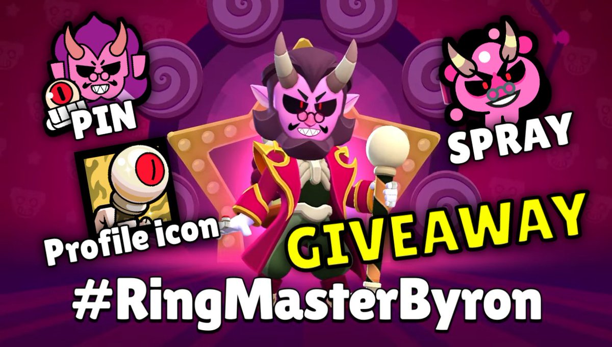 1x #RingMasterByronGiveaway
To participate:
♥️ like
🔄 retweet
👤 follow <a href="/_TheMehdi/">The Mehdi</a> 
Result on 6th November
Gool luck everyone!