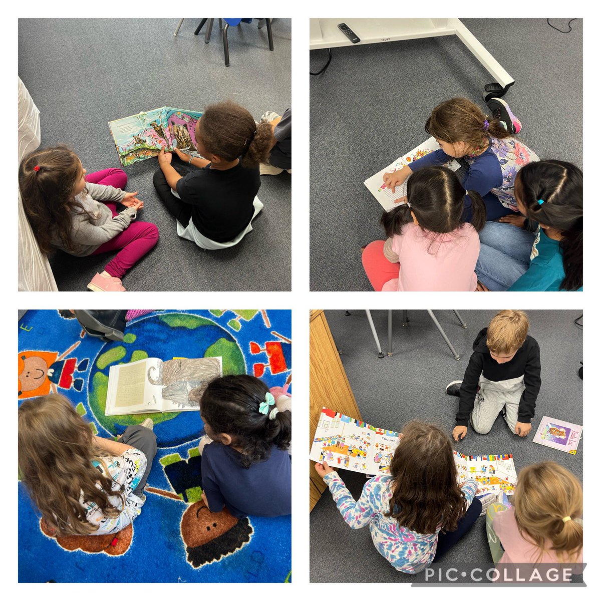 MsBaker_5's tweet photo. Yesterday we had our first reading buddy block with K4! Grade 3s got to read and play with our K4 friends! We can’t wait for our next block together! 📚🤩#ocsbBeCommunity #reading @OttCatholicSB @StGregoryOCSB https://t.co/a8nQXfpgDJ