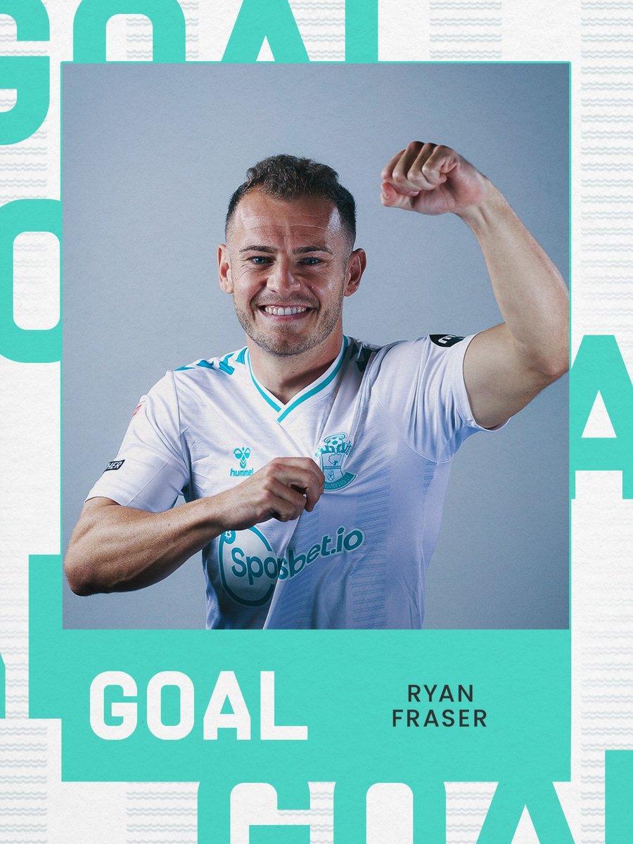 SouthamptonFC's tweet photo. RYAN FRASERRRRRRRRRRRRRRRR!!! [1-2] https://t.co/p9R6NpWmf9