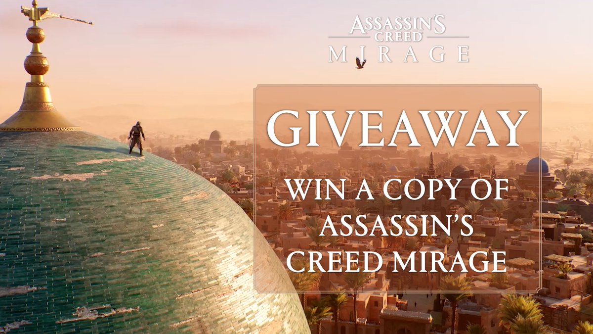 🏜️WIN ASSASSIN’S CREED MIRAGE🐪

We’re giving you a chance to win #AssassinsCreedMirage

To enter all you have to do:
👍 Hit Like
🦅 Tag a fellow Assassin.
#️⃣ Use #ACMGIVEAWAY

Good Luck, Assassin’s!

Contest Rules: ubi.li/uJcPM
Privacy Notice: ubi.li/W1XRt