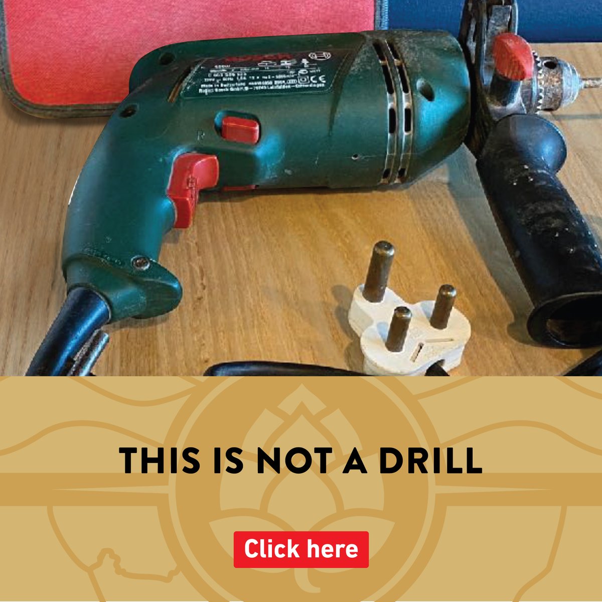 We know you have a certain set of skills, skills you’ve accumulated over a number of years. 💪 Tasks don’t give you hands, THEY receive them. ✋ We have the perfect tool to make your life easier. 😉 

Click on the link: gumtree.co.za/a-drills/bloem… 

This is not a drill! #HansaOver30s