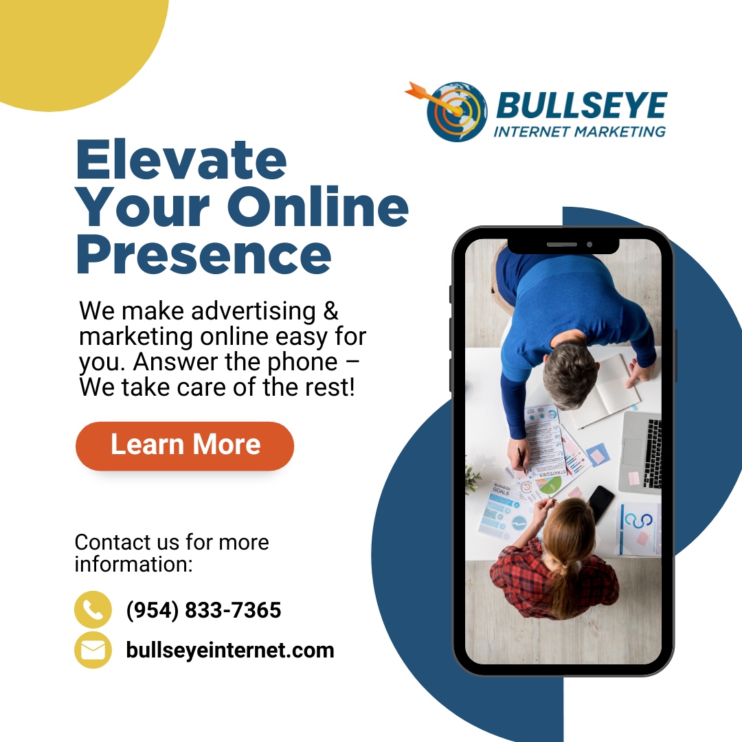 Striving for digital excellence? 

Be it SEO, PPC, social media marketing, or website design, our diverse range of services has got you covered. 

BullsEye, your one-stop solution for all your internet marketing needs! 🚀💼

#DigitalMarketing #DigitalMarketingAgency #DigitalMa...