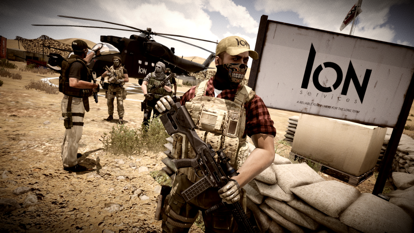 ArmaPlatform's tweet photo. #Arma3 #CommunitySpotlight #143!💡

ION Services contractors interact with a pair of mysterious "operators" at an ION outpost in Sefrou-Ramal, Argana.

📸 @HazerAL1, Twitter https://t.co/vSsrDjreWZ