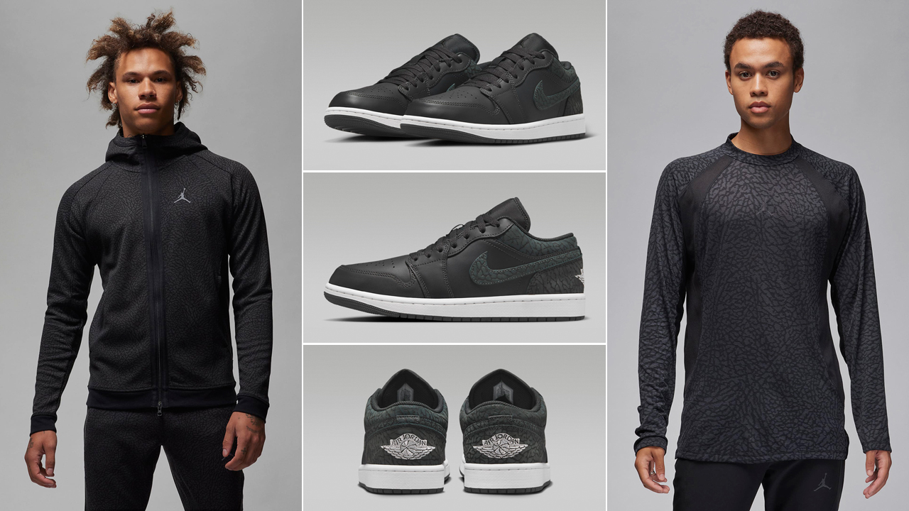 Jordan 1 cheap black outfit