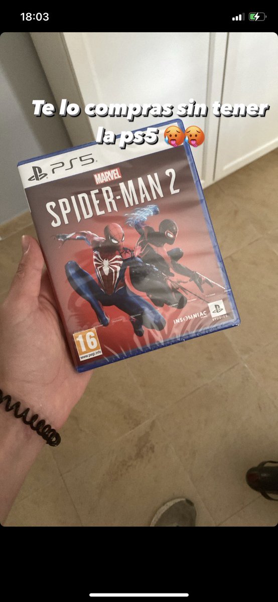 Me lo compro sin tener la ps5 #Spiderman2 #Sony #SpiderMan2PS5