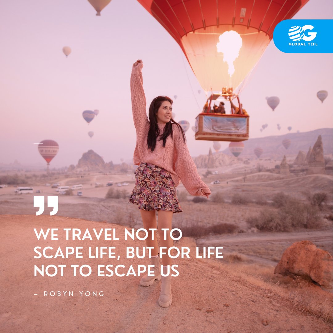 Are you yearning to break free from the ordinary and embrace the extraordinary? Our TEFL certificate is your passport to a world of adventure! bit.ly/408EX1c 
🎓 Unlock Opportunities
🌟 Transform Lives
🌍 Explore  Cultures
-
#GlobalTEFL #OnlineEducation #TEFLCertificate