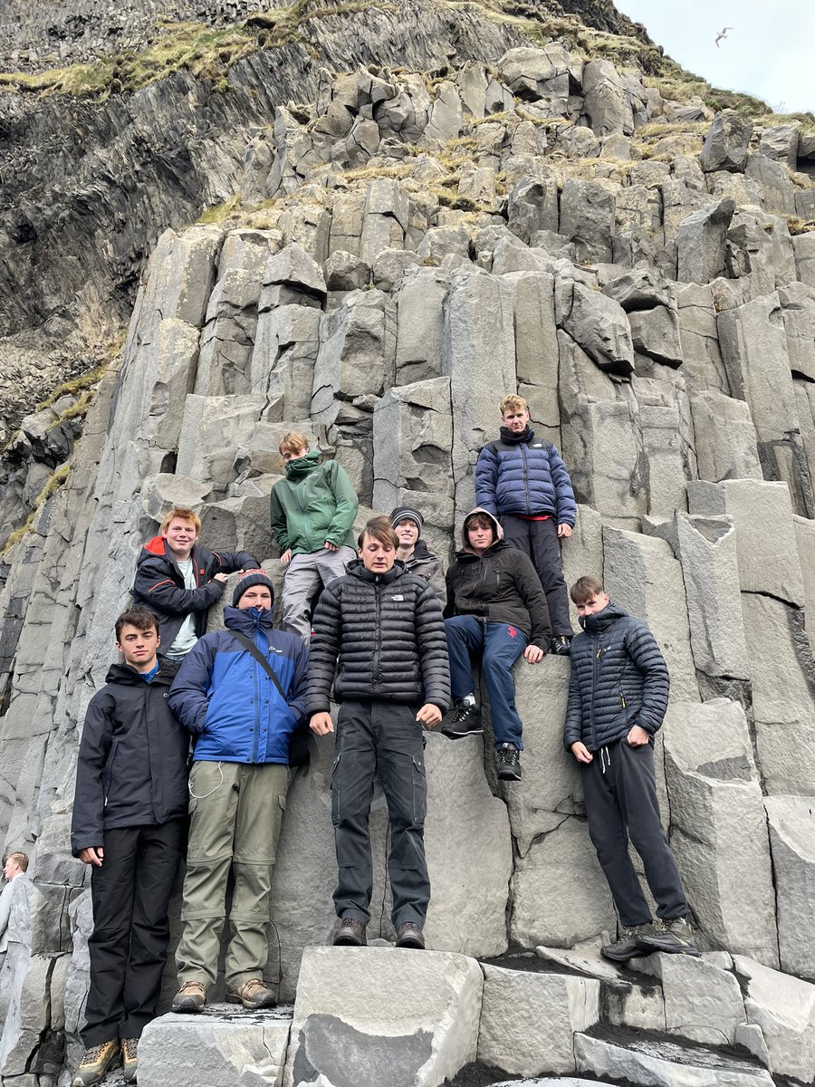 Hurstgeog's tweet photo. Vik and Dyrhólaey. Black volcanic sand beaches and dramatic coastal scenery! #Iceland #hurstgeog https://t.co/ocjcUw5pA2