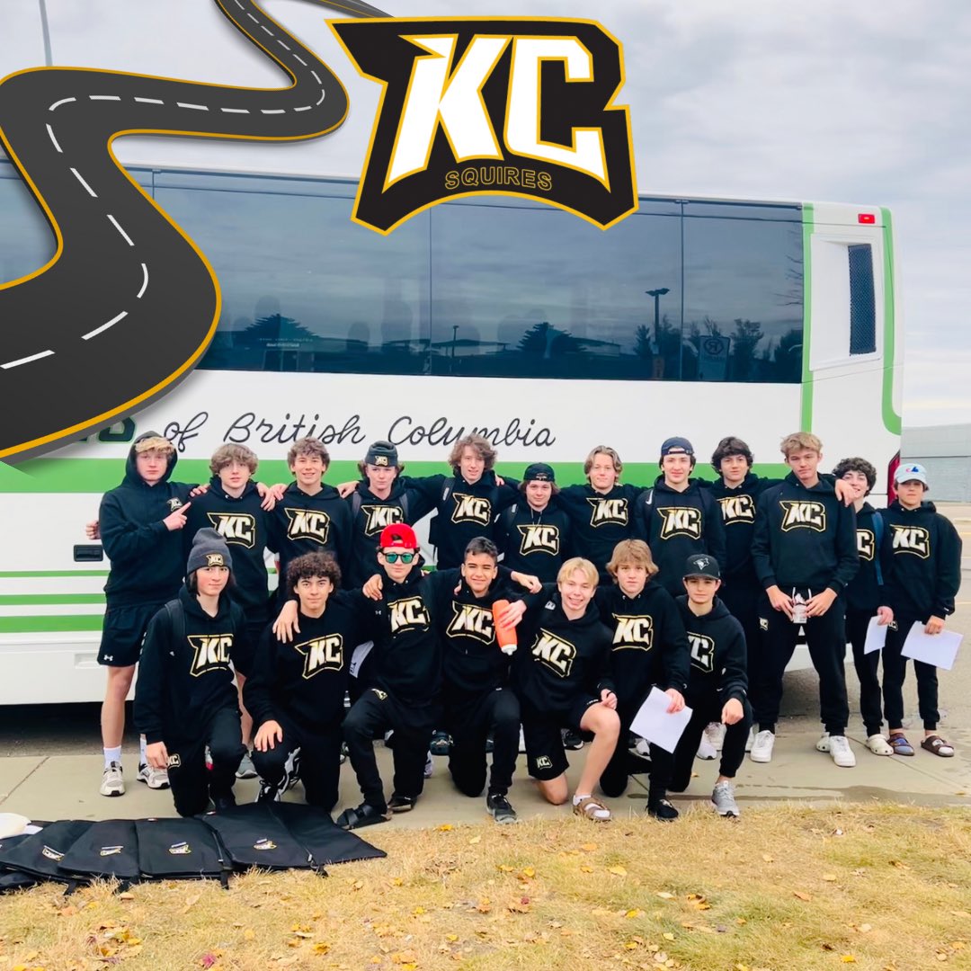 Good luck today on your first road trip game of the season. Let’s go KC Squires ! 🍀 
.
#letsgoKC  #kcsquires #KofCHockey #15aaa #u15aaahockey #aehl  #hockeyedmonton #hockeylife #alberta #athlete #pucks #clubhockey #hockeyalberta #flohockey  #team #aaahockey #lloydminsterlancers
