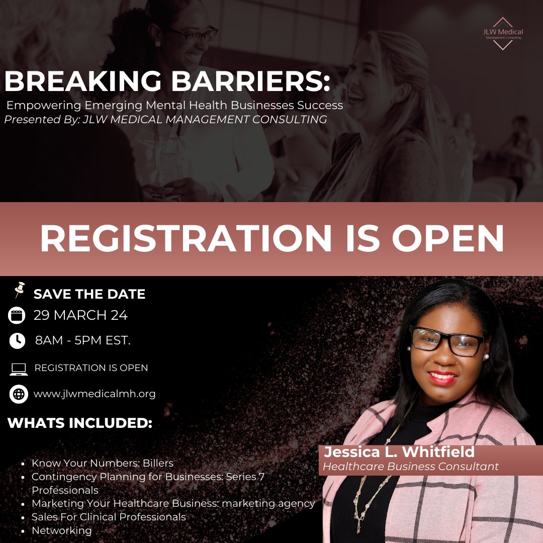 REGISTRATION IS OPEN! 
JLW Medical is excited to announce our inaugural "Business Shower" taking place on March 29th, 2024! This gathering is specifically curated to address the unique needs of new clinical business owners. Registration is open until Feb 3rd, 2024 at 11:30pm.