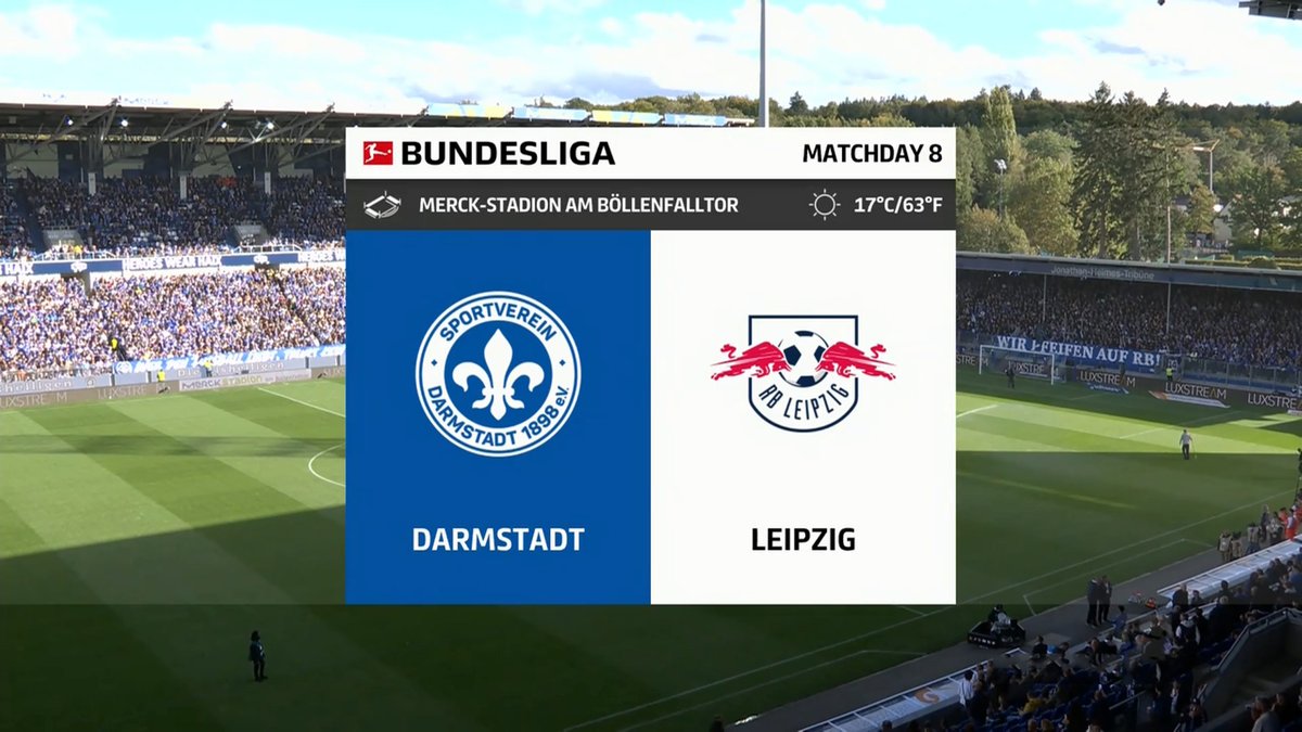 Full Match: Darmstadt 98 vs RB Leipzig