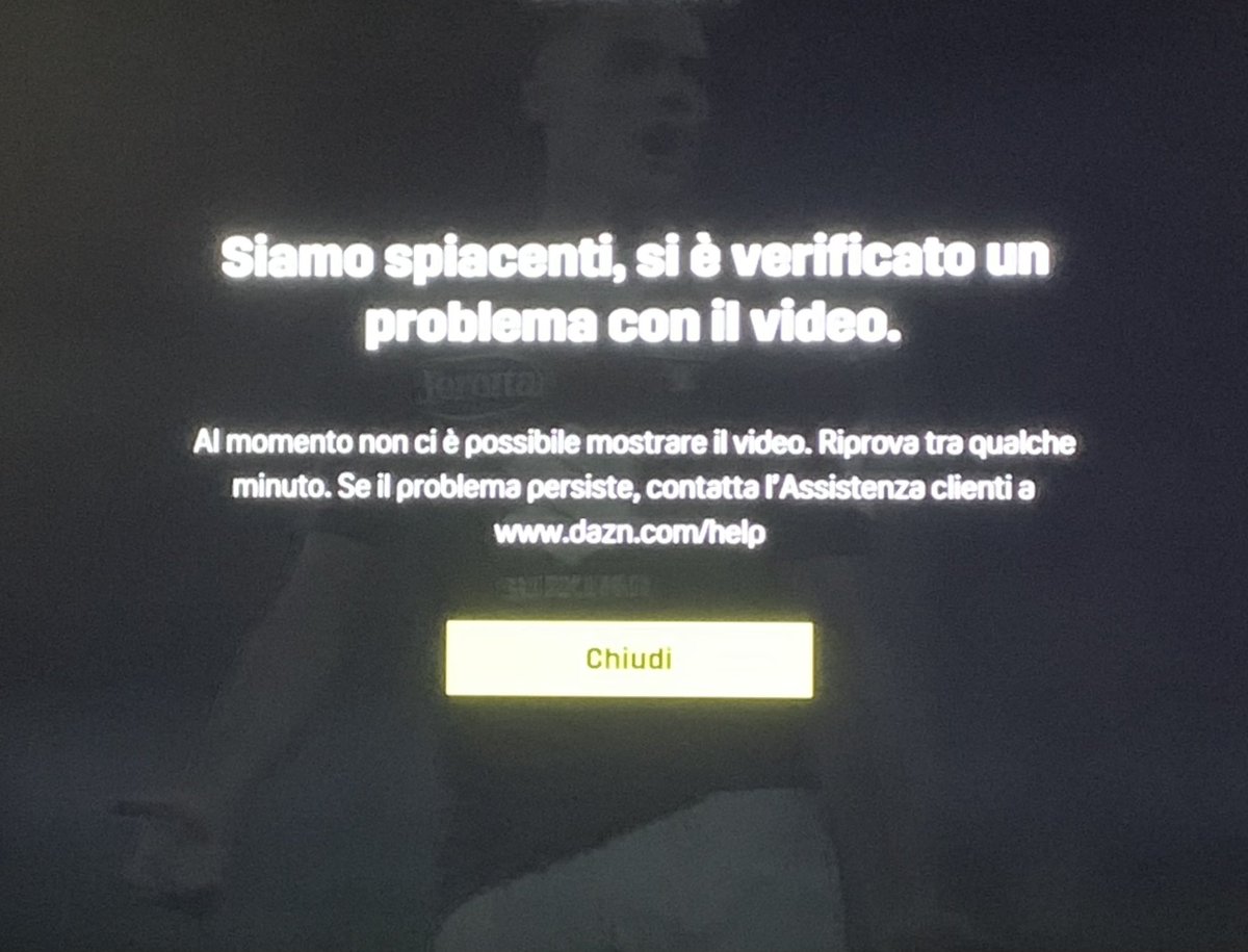 vicio_91's tweet photo. Avete un server che non serve niente. Ci sono siti p***o che hanno un server che funziona meglio del vostro. Evidentemente per la pausa delle Nazionali avete messo a riposo anche il server. #daznout #dazndown #dazn https://t.co/xaDprPQ1oz