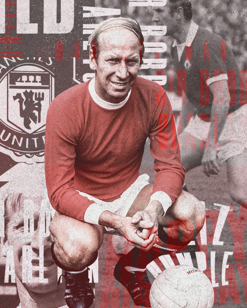 ranjit1424's tweet photo. One of the all time greats to grace the game of football! Rest in peace! Sir Bobby Charlton! 1937-2023. https://t.co/AifiMMgHnV