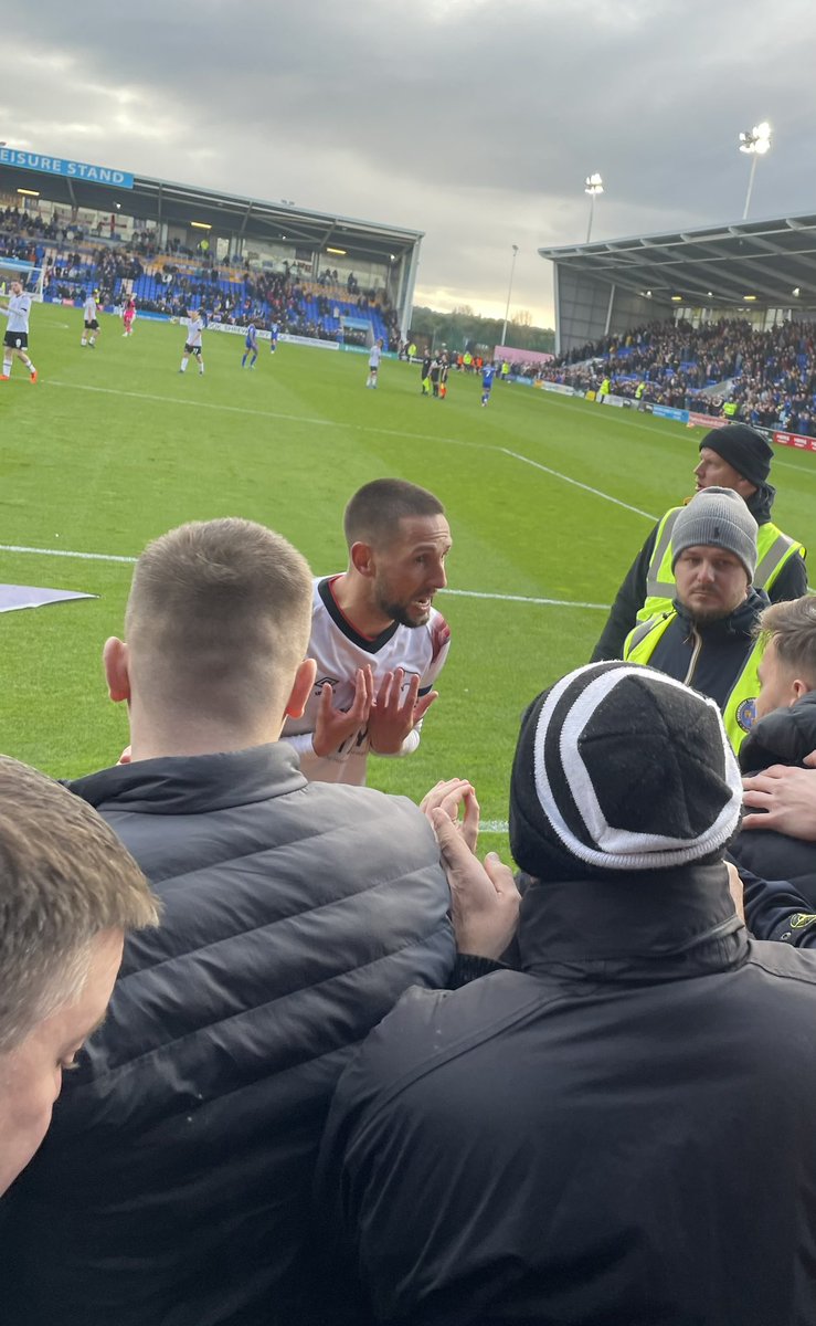 JordanGregory14's tweet photo. Interesting exchanges after the game! 
#dcfc #dcfcfans https://t.co/aodcySng0s
